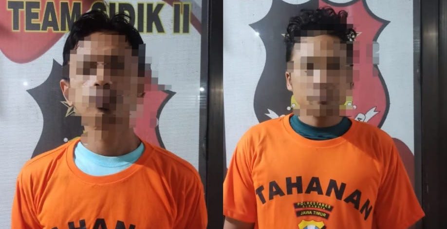 Bawa Jimat dan Celurit, Dua Curanmor Ditembak Reskrim Polsek Sukolilo