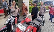 Dua Residivis Curanmor Dilumpuhkan, Kapolres Gresik Kembalikan Motor Korban Gratis