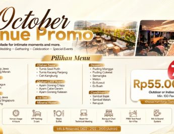 Stay.vie Dinoyo Prime Hotel Tawarkan Promo Wedding Weekdays, Diskon Venue Rp55 Ribu per Pax