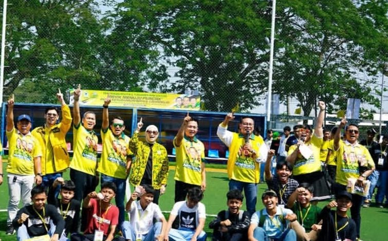 Adella Kanasya Adies Tekankan Sportivitas di Bahlil Mini Soccer Zona 7
