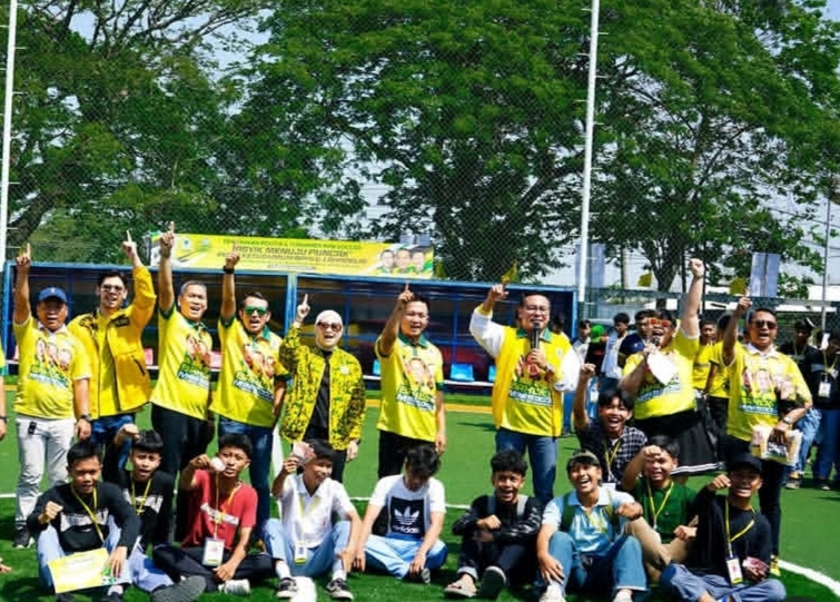Adella Kanasya Adies Tekankan Sportivitas di Bahlil Mini Soccer Zona 7