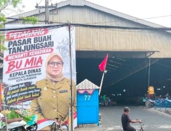Kecewa Surat Tak Dibalas, Pedagang Pasar Buah Tanjungsari Pasang Baliho Ajak Pemkot Dialog