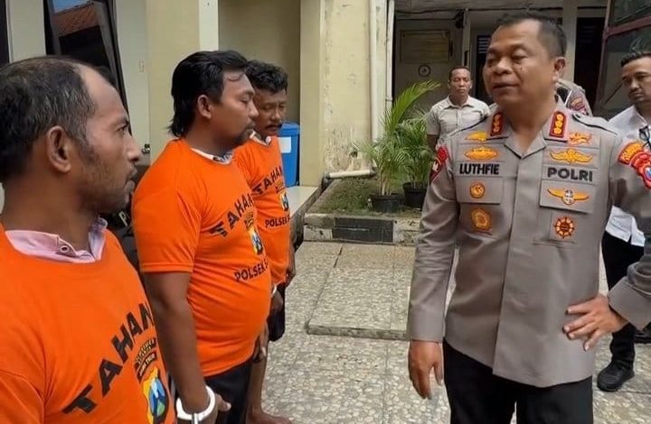 Polsek Sukolilo Bongkar Rantai Jual Beli Motor Curian, 3 Orang Diamankan