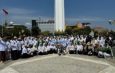 Heritage Walk Resolusi Jihad, Fatayat NU Surabaya Ajak 100 Pelajar Telusuri Jejak Perjuangan Ulama dan Santri