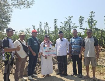 Sukses Bermitra dengan PT BSI, BUMDes Gangga Jaya Bantu Perbaiki Irigasi Warga Sumberagung