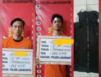 Tiga pelaku Pengeroyokan Rombongan Pick Up di Lontar Surabaya Ditangkap Polsek Lakarsantri, Satu Anak Anak
