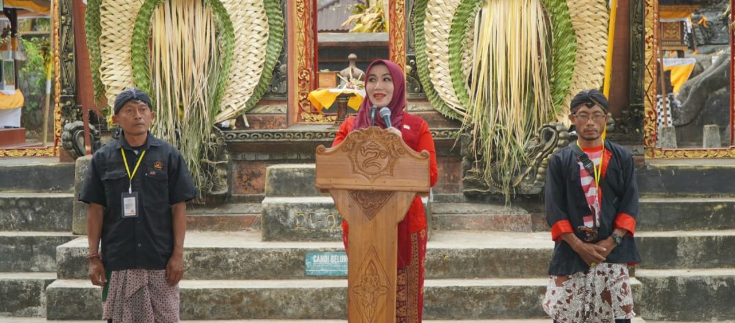 Ning Lia Dorong Pelestarian Budaya Lokal, Purana Tembaga Pura di Nganjuk Diresmikan