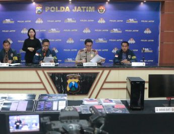 Transaksi Ribuan Akun Langgar UU ITE dan Iklan Perjudian, Dibongkar Subdit I Ditressiber Polda Jatim