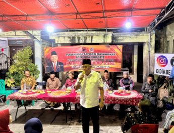 Reses Didik Beldex di Tambak Asri, Warga Sampaikan Lima Aspirasi