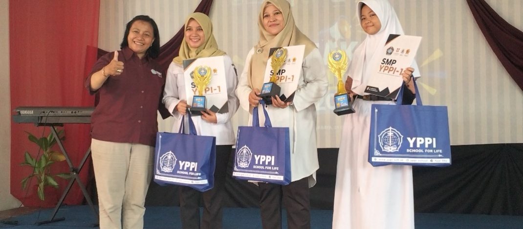 SMP YPPI 1 Surabaya Cetak Generasi Percaya Diri, Siswa SD Unjuk Bakat Jadi Pembaca Berita